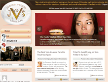 Tablet Screenshot of joannavargasnaturalbeauty.com